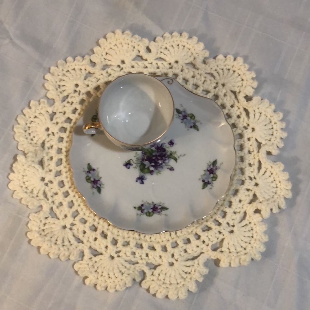Round  Doilies Table Placemats Handmade crochet